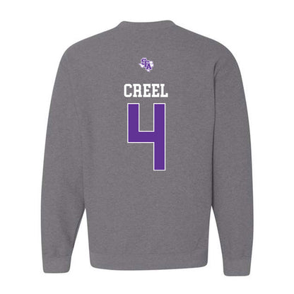 SFA - NCAA Baseball : Jhett Creel - Crewneck Sweatshirt-1