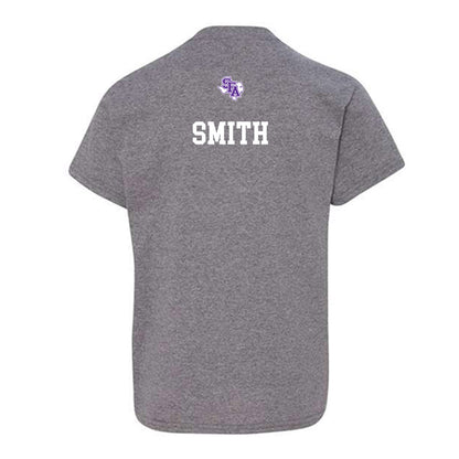 SFA - NCAA Women's Track & Field : Reigan Smith - Youth T-Shirt-1