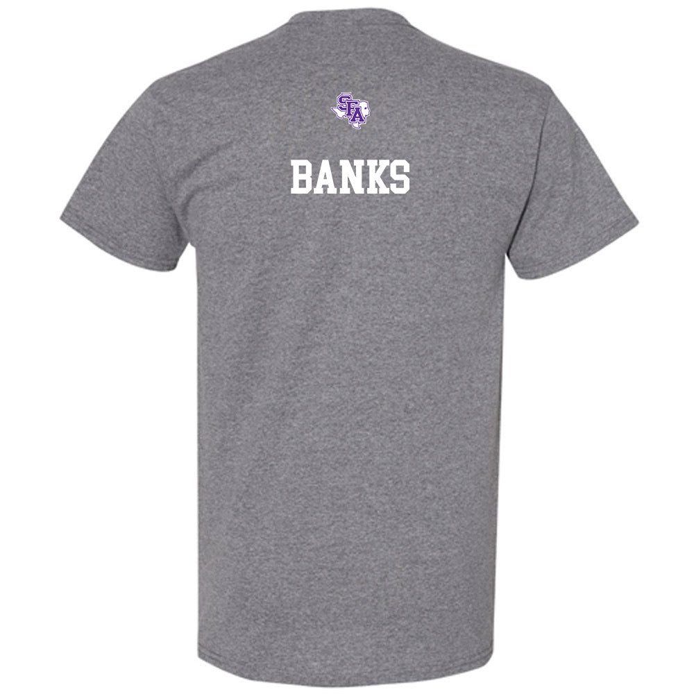 SFA - NCAA Men's Track & Field : Johnny Banks - T-Shirt-1