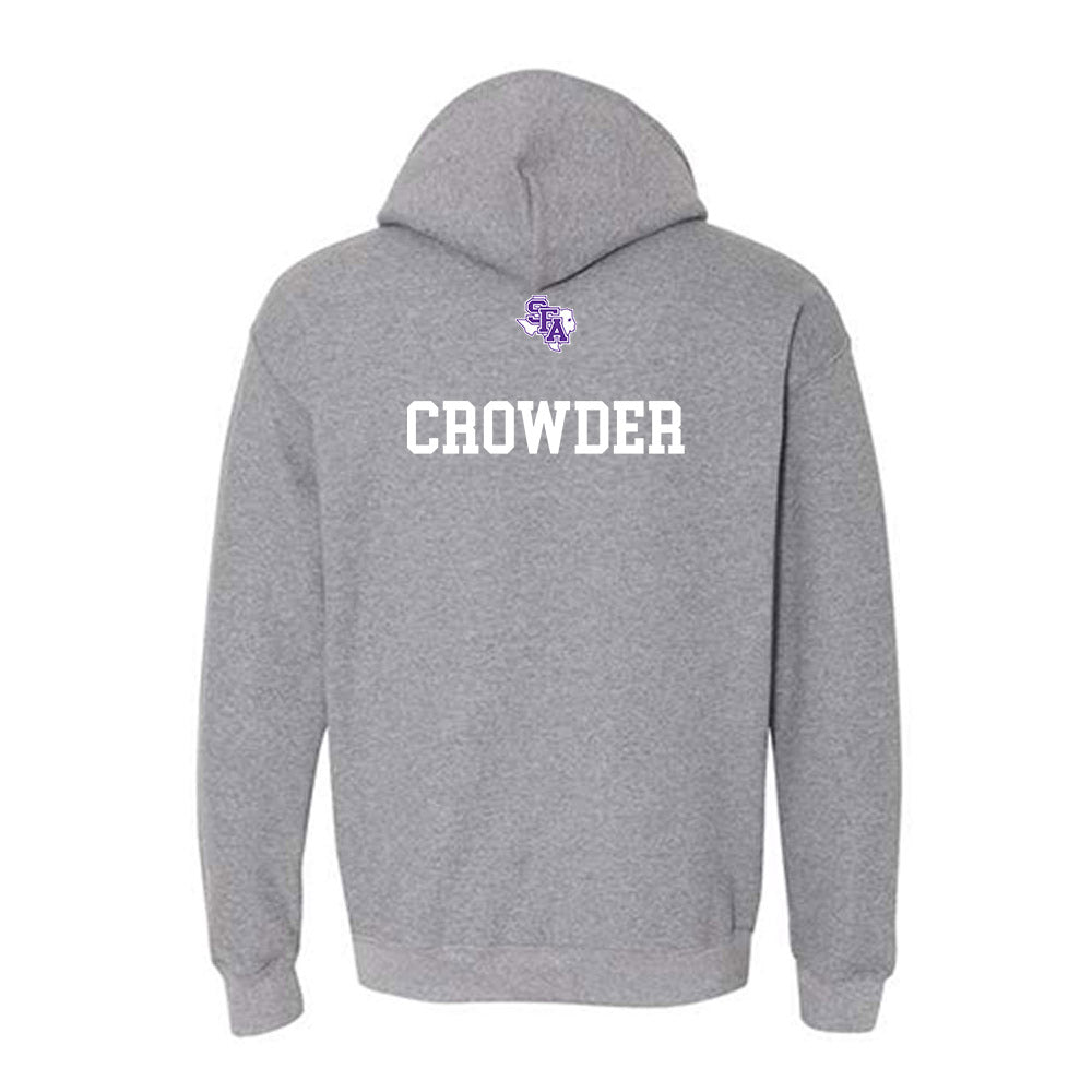 SFA - NCAA Football : Jason Crowder - Hooded Sweatshirt-1