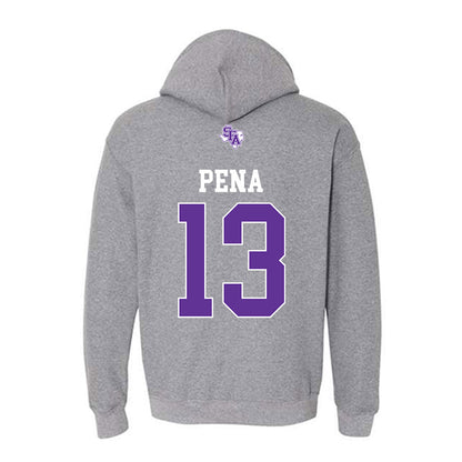 SFA - NCAA Baseball : Ethan Pena - Hooded Sweatshirt-1