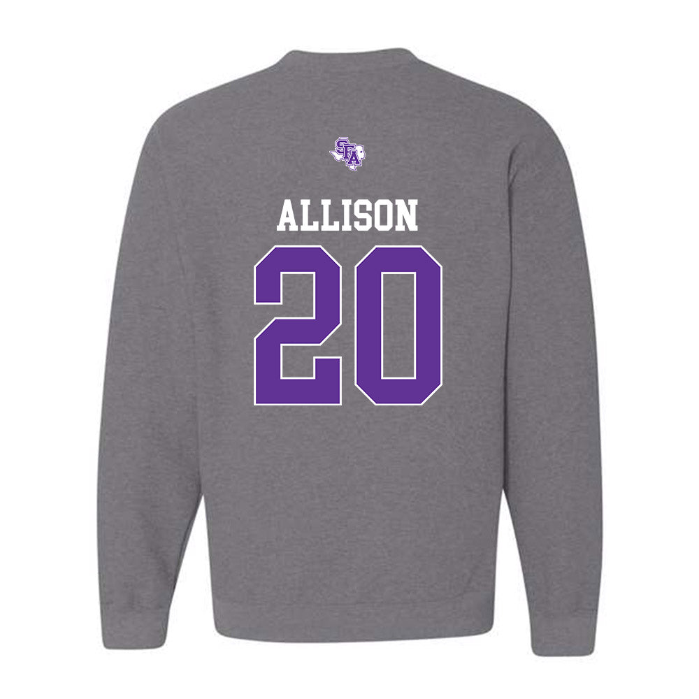 SFA - NCAA Beach Volleyball : Ryann Allison - Crewneck Sweatshirt-1