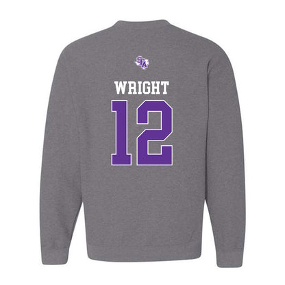 SFA - NCAA Softball : Morgan Wright - Crewneck Sweatshirt-1