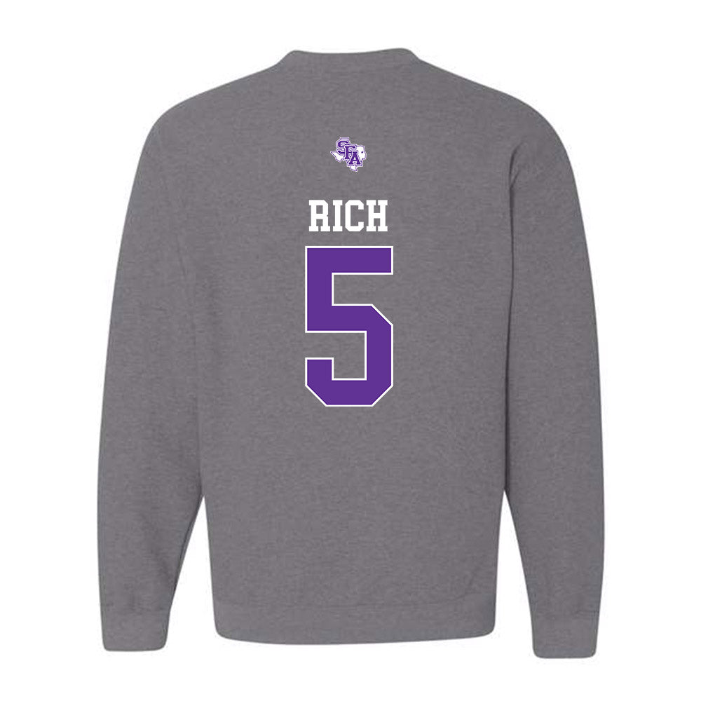 SFA - NCAA Beach Volleyball : Reese Rich - Crewneck Sweatshirt-1