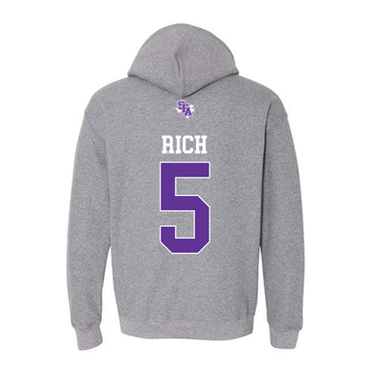 SFA - NCAA Beach Volleyball : Reese Rich - Hooded Sweatshirt-1