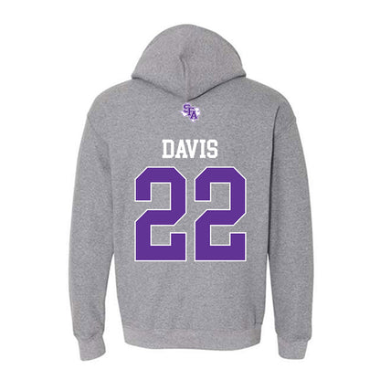 SFA - NCAA Football : Chauncey Davis - Hooded Sweatshirt-1