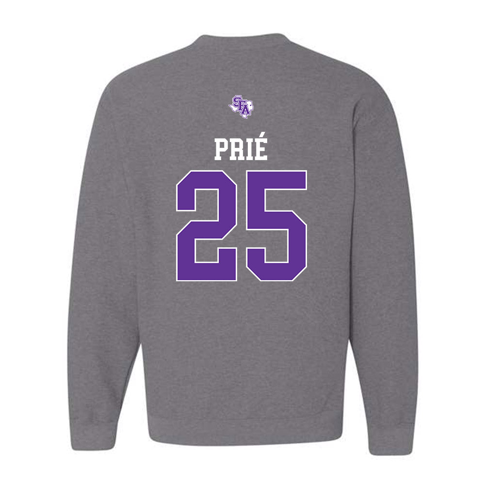 SFA - NCAA Women's Soccer : Amélie Prié - Crewneck Sweatshirt-1