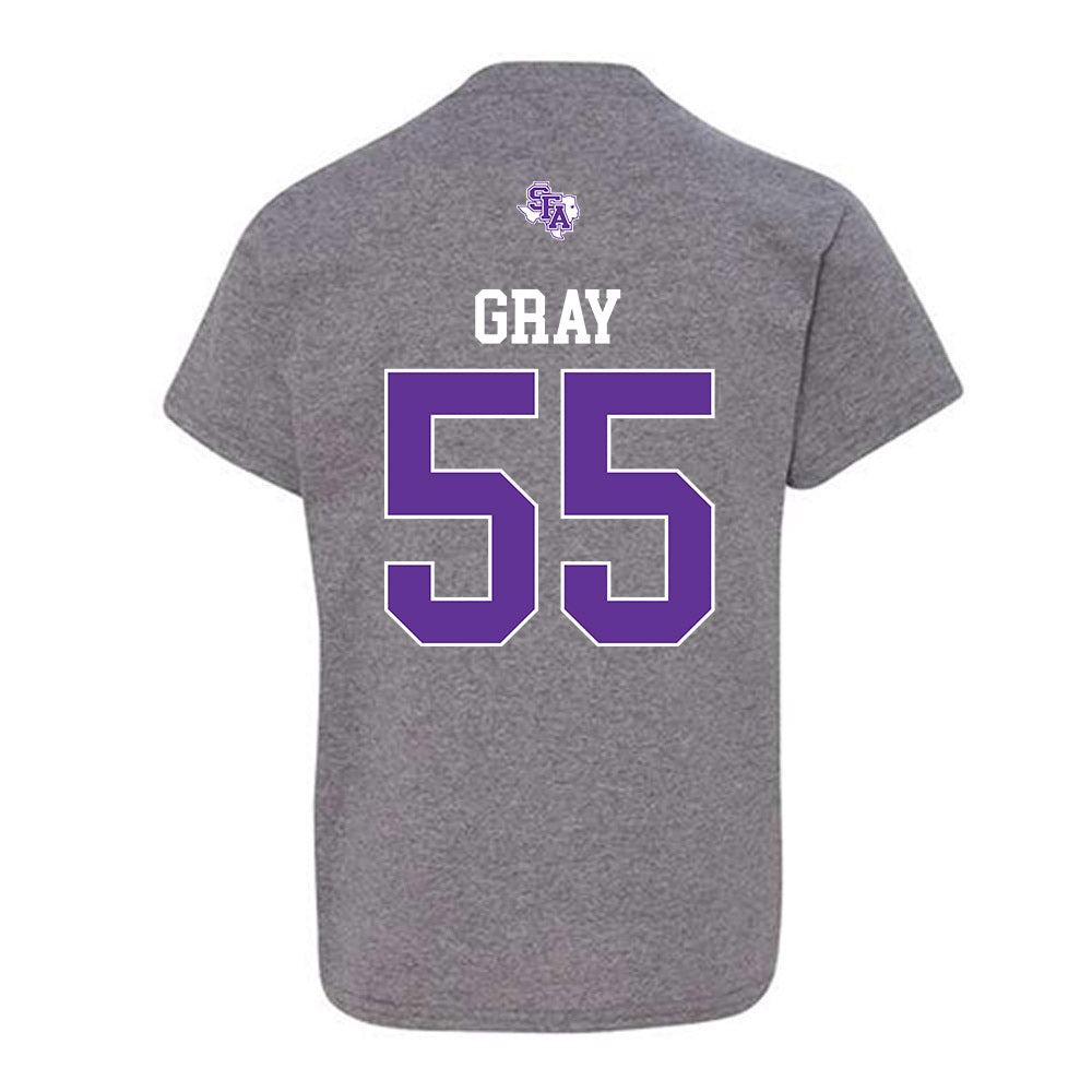 SFA - NCAA Football : Erik Gray - Youth T-Shirt-1