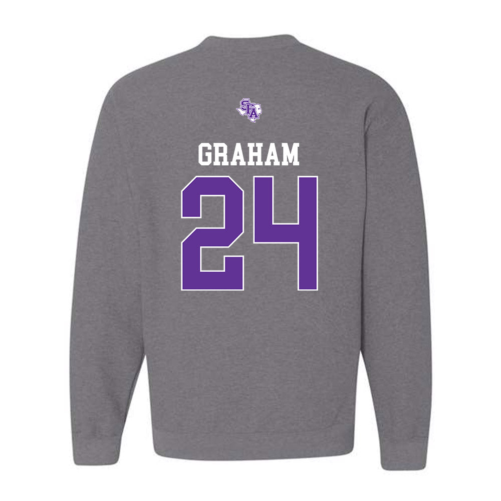 SFA - NCAA Women's Bowling : Kristyn Graham - Crewneck Sweatshirt-1