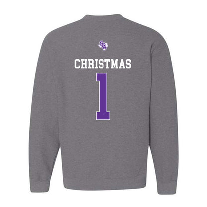 SFA - NCAA Men's Basketball : Chrishawn Christmas - Crewneck Sweatshirt-1