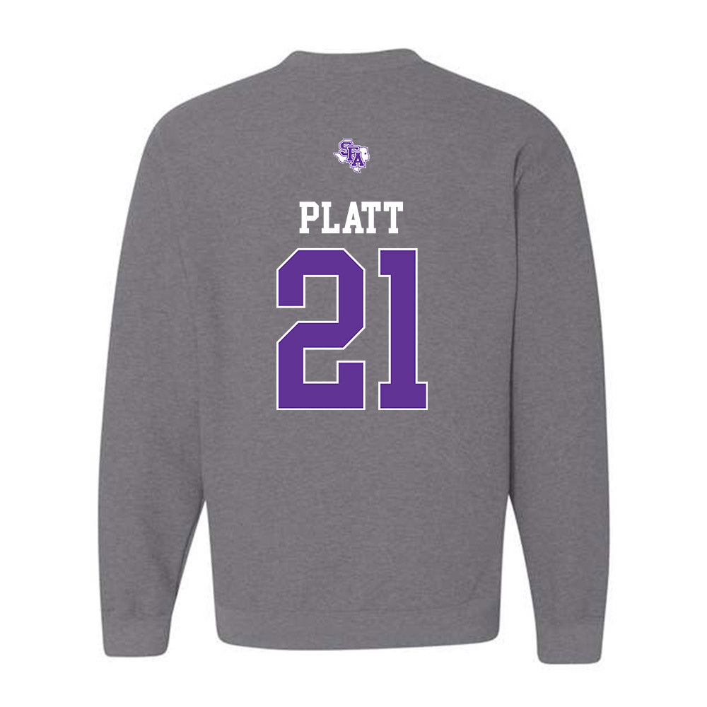 SFA - NCAA Women's Soccer : Lucie Platt - Crewneck Sweatshirt-1