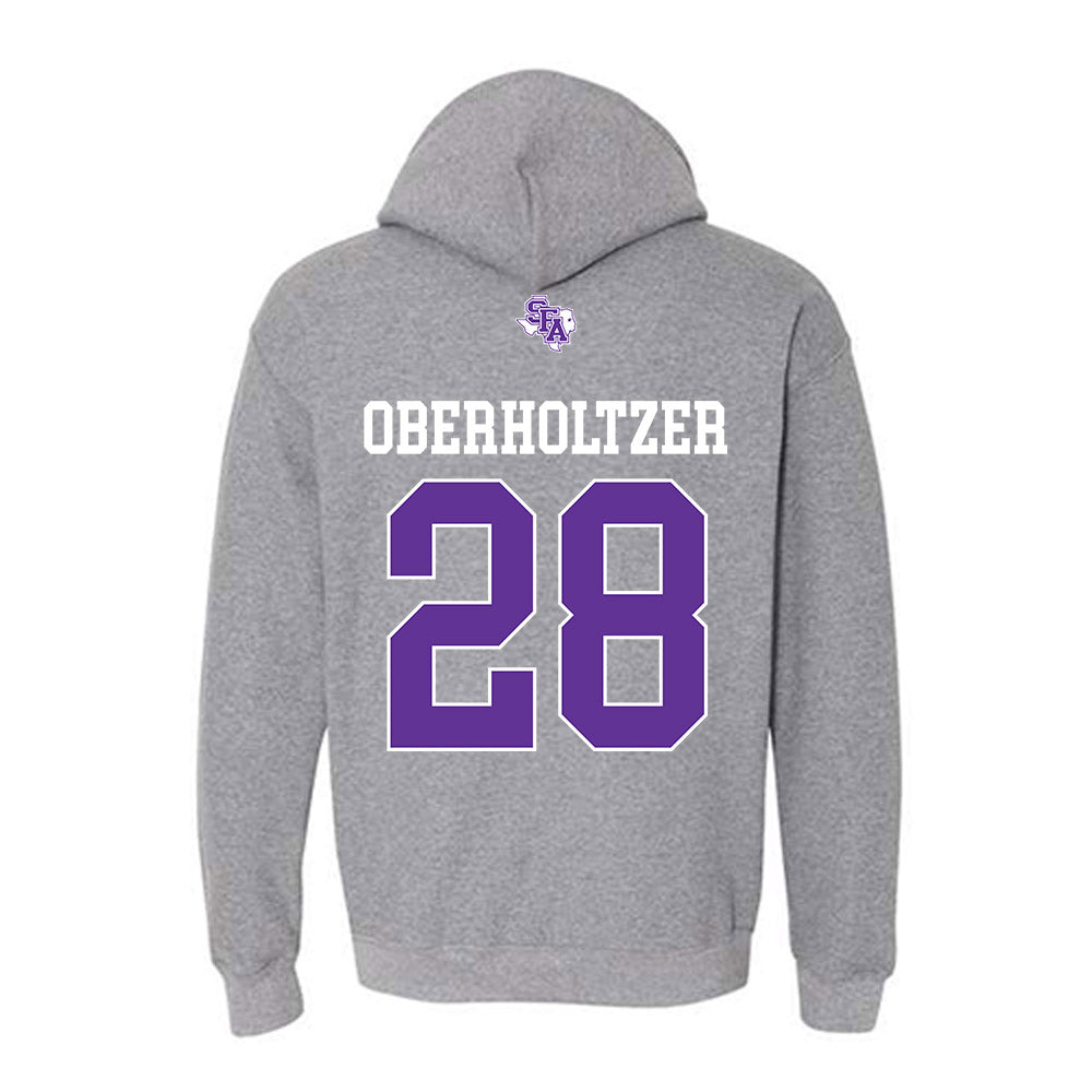 SFA - NCAA Women's Soccer : Savanna Oberholtzer - Hooded Sweatshirt-1