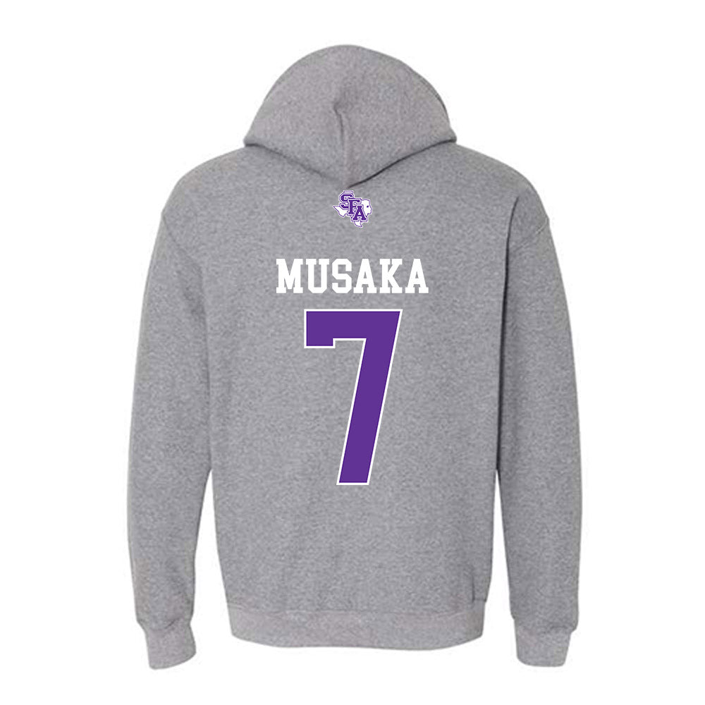 SFA - NCAA Men's Basketball : Tichyque Musaka - Hooded Sweatshirt-1
