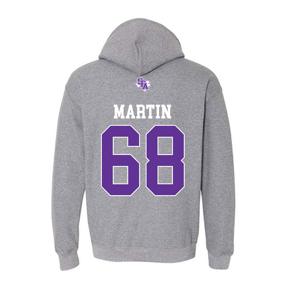 SFA - NCAA Football : Seth Martin - Hooded Sweatshirt-1