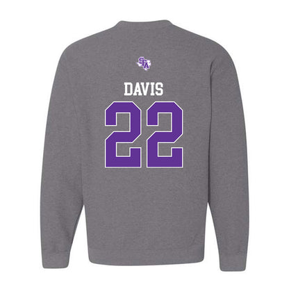 SFA - NCAA Women's Soccer : Kamrynn Davis - Crewneck Sweatshirt-1