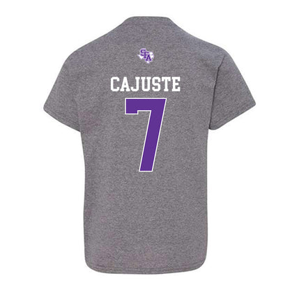 SFA - NCAA Women's Basketball : Lydia Cajuste - Youth T-Shirt-1
