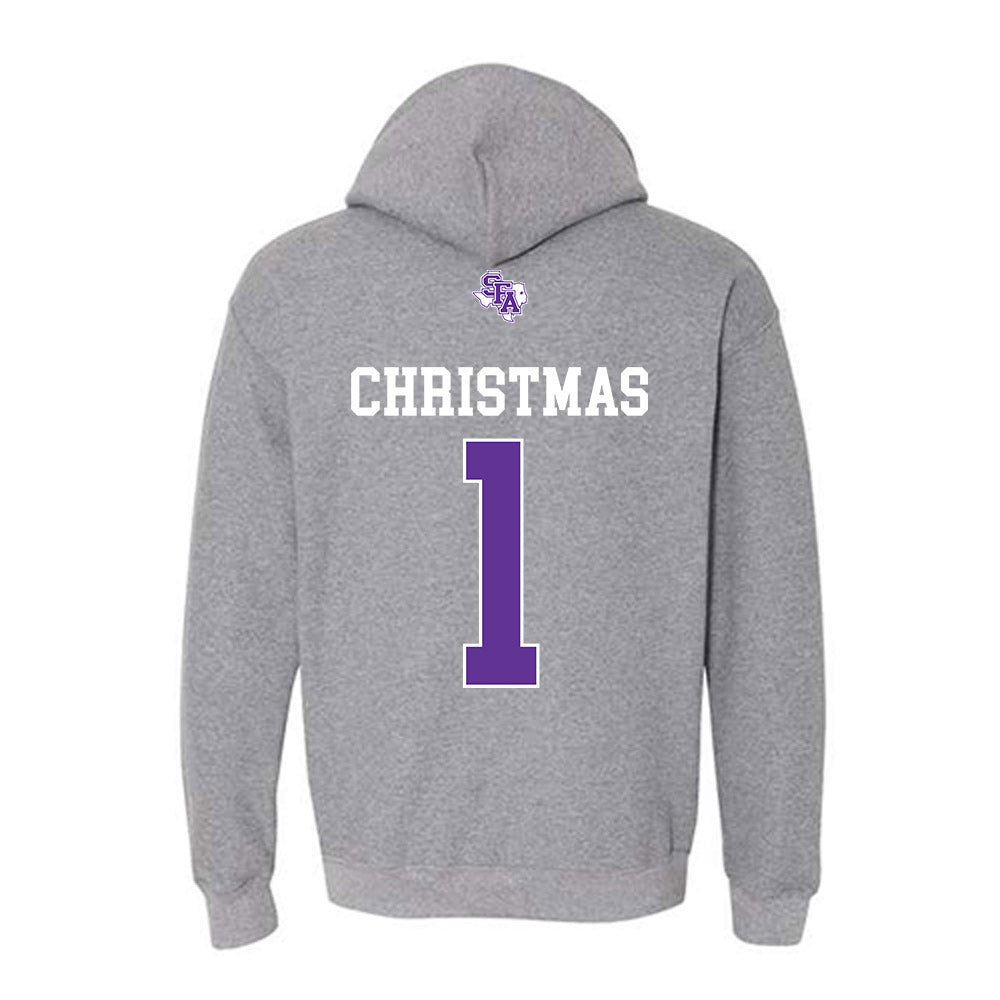 SFA - NCAA Men's Basketball : Chrishawn Christmas - Hooded Sweatshirt-1