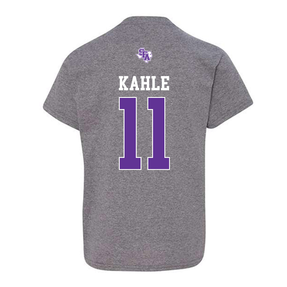 SFA - NCAA Women's Volleyball : Caroline Kahle - Youth T-Shirt-1