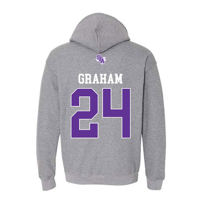 SFA - NCAA Women's Bowling : Kristyn Graham - Hooded Sweatshirt-1