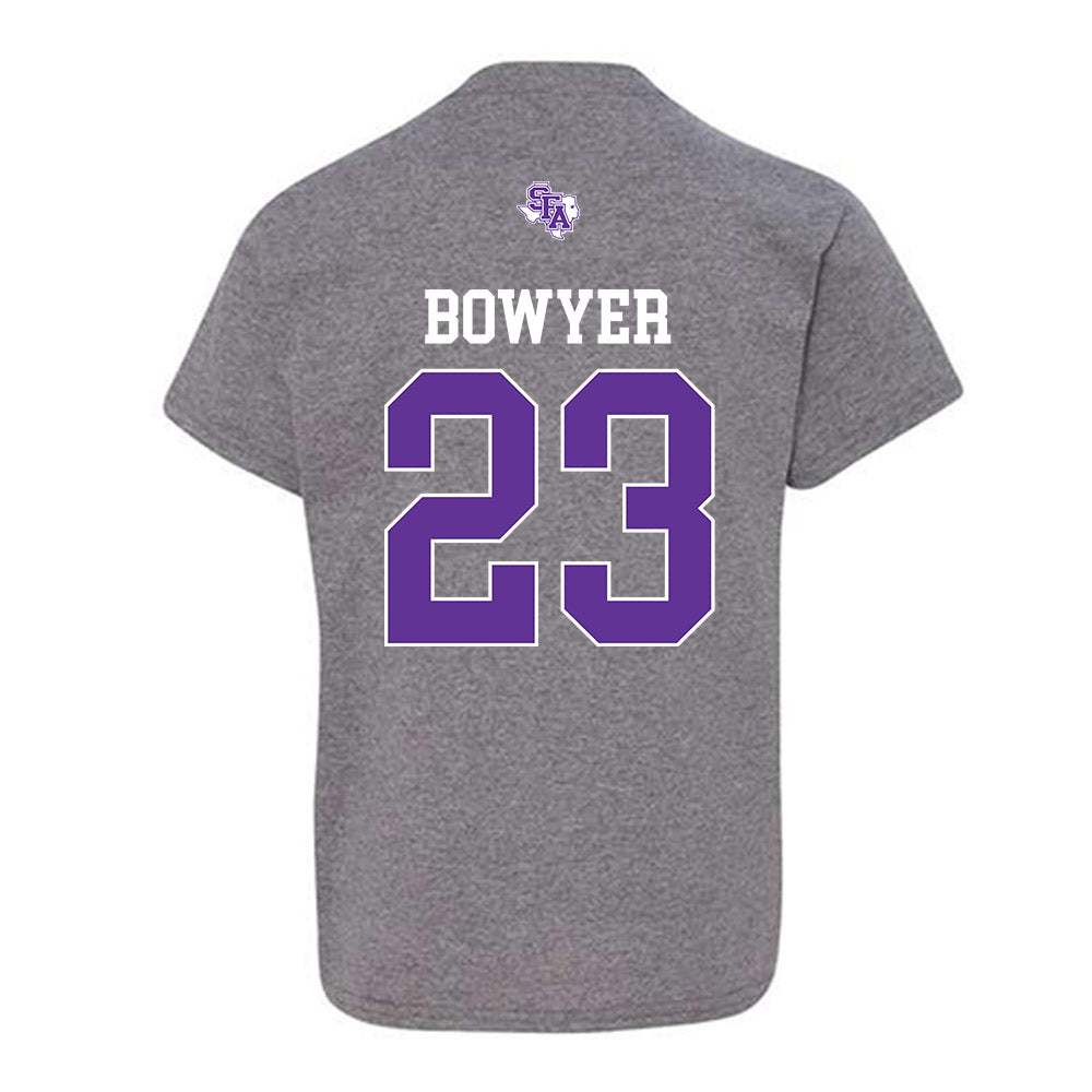 SFA - NCAA Baseball : Reid Bowyer - Youth T-Shirt-1