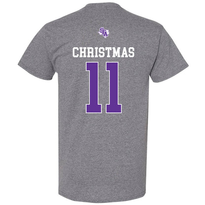 SFA - NCAA Men's Basketball : Chrishawn Christmas - T-Shirt-1