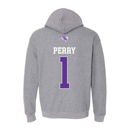 SFA - NCAA Women's Basketball : Myka Perry - Hooded Sweatshirt-1