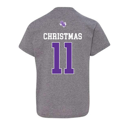 SFA - NCAA Men's Basketball : Chrishawn Christmas - Youth T-Shirt-1
