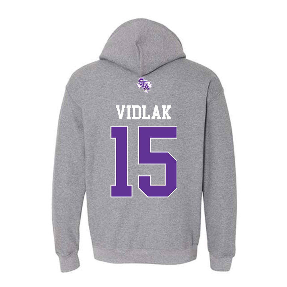 SFA - NCAA Baseball : Nate Vidlak - Hooded Sweatshirt-1