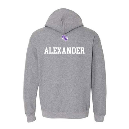 SFA - NCAA Women's Track & Field : Naomi Alexander - Hooded Sweatshirt-1