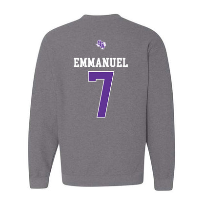 SFA - NCAA Men's Basketball : Keenan Emmanuel - Crewneck Sweatshirt-1