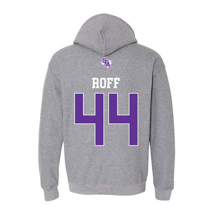 SFA - NCAA Baseball : Remington Roff - Hooded Sweatshirt-1