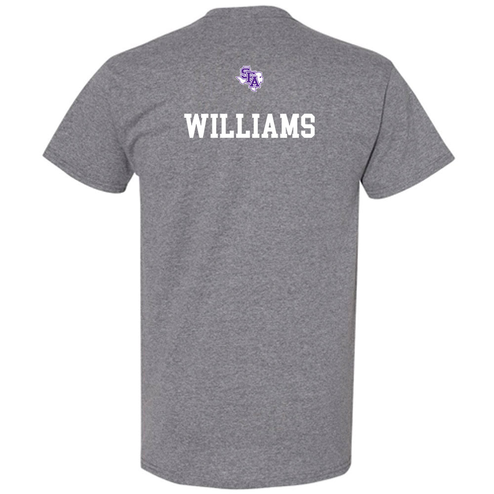 SFA - NCAA Men's Track & Field : James Williams - T-Shirt-1