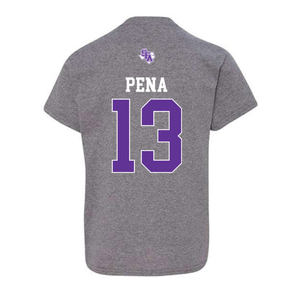 SFA - NCAA Baseball : Ethan Pena - Youth T-Shirt-1