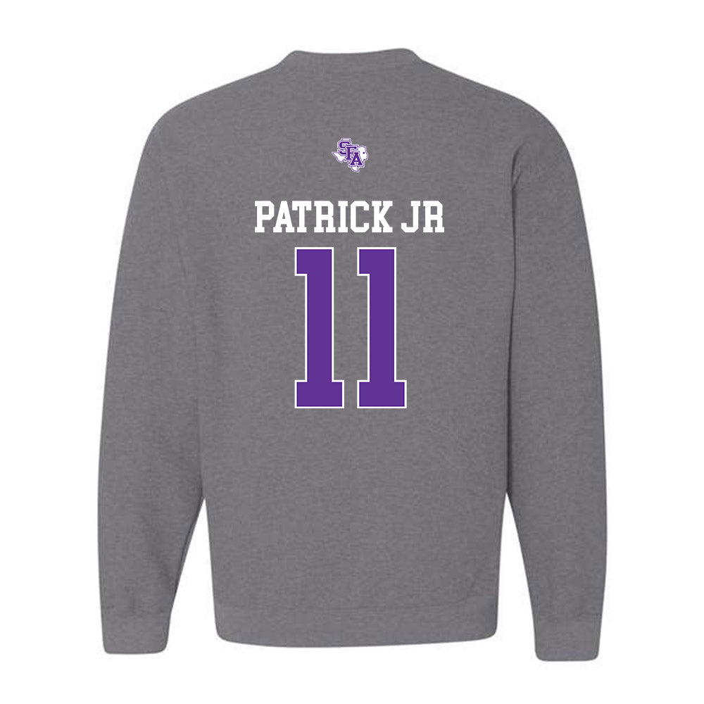 SFA - NCAA Men's Basketball : Lateef Patrick Jr - Crewneck Sweatshirt-1