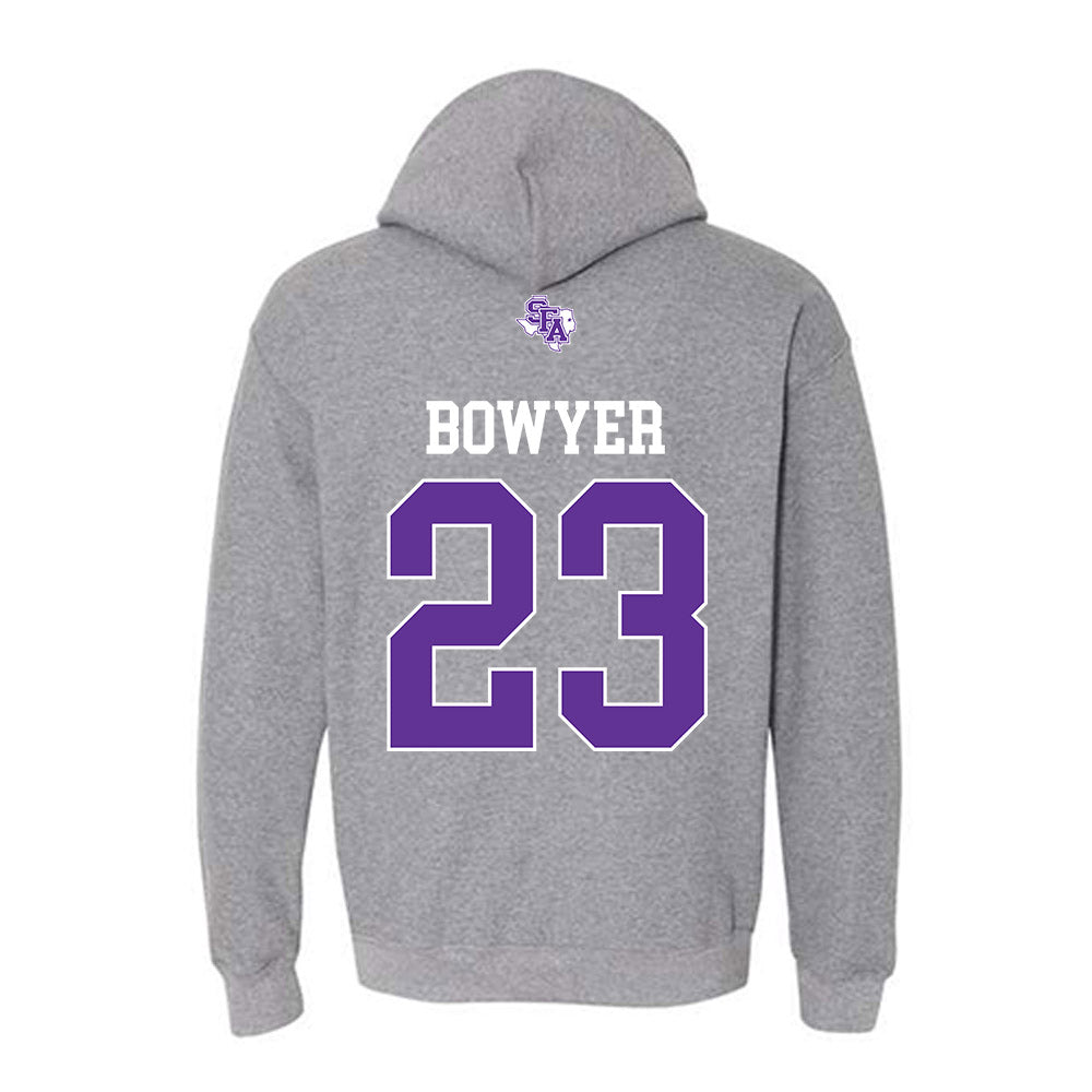 SFA - NCAA Baseball : Reid Bowyer - Hooded Sweatshirt-1