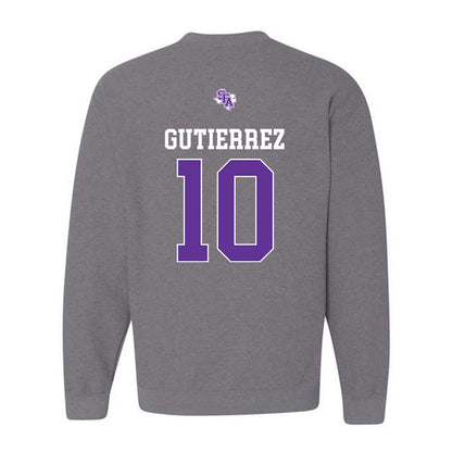 SFA - NCAA Men's Basketball : Yohan Gutierrez - Crewneck Sweatshirt-1