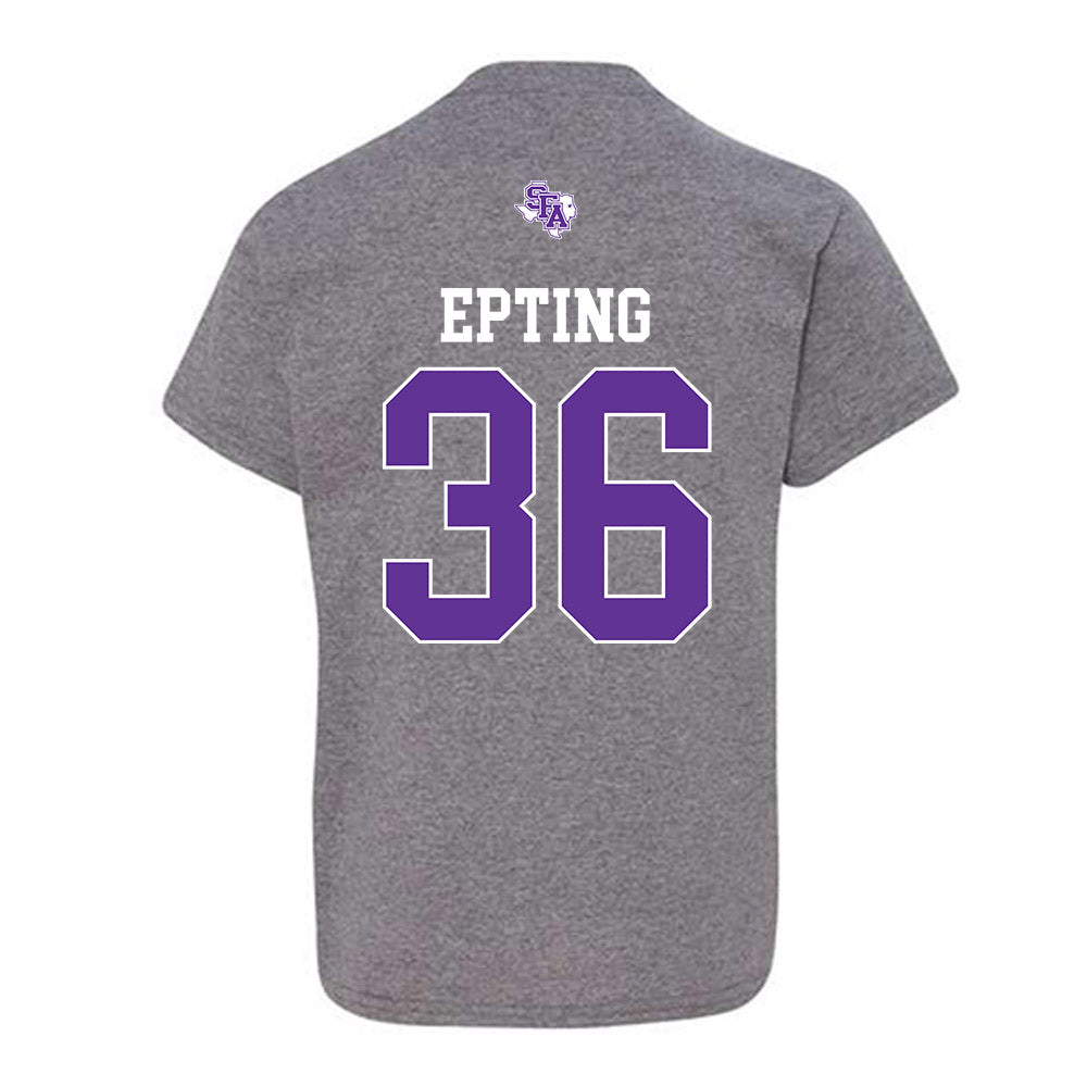 SFA - NCAA Women's Soccer : Savannah Epting - Youth T-Shirt-1
