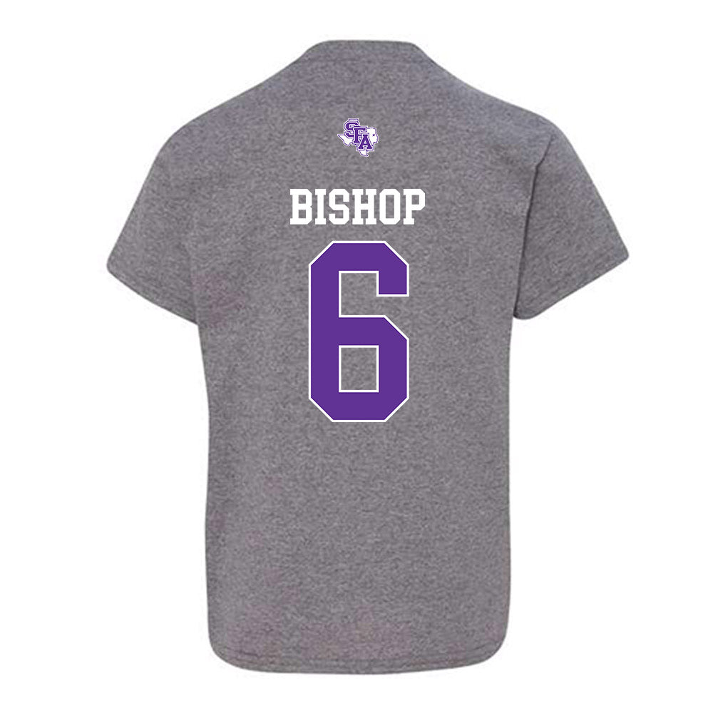 SFA - NCAA Softball : Kylie Bishop - Youth T-Shirt-1