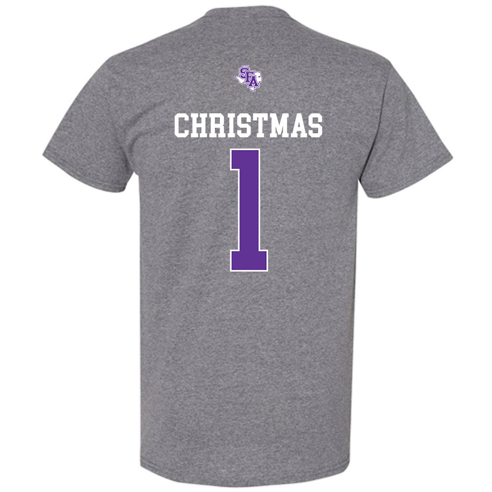 SFA - NCAA Men's Basketball : Chrishawn Christmas - T-Shirt-1