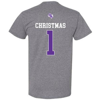 SFA - NCAA Men's Basketball : Chrishawn Christmas - T-Shirt-1