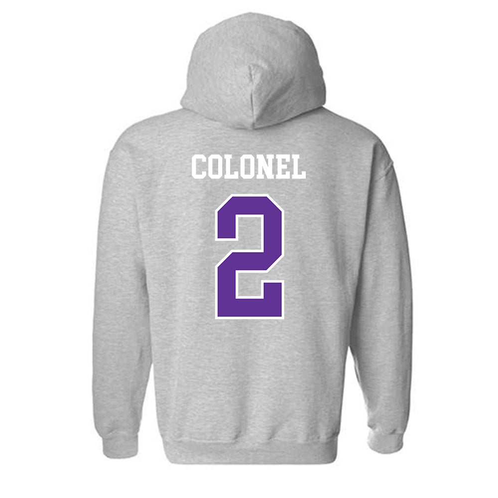 SFA - NCAA Men's Basketball : Jerald Colonel - Hooded Sweatshirt-1