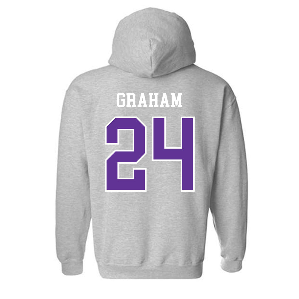 SFA - NCAA Women's Bowling : Kristyn Graham - Hooded Sweatshirt-1