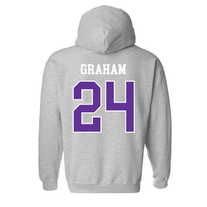 SFA - NCAA Women's Bowling : Kristyn Graham - Hooded Sweatshirt-1