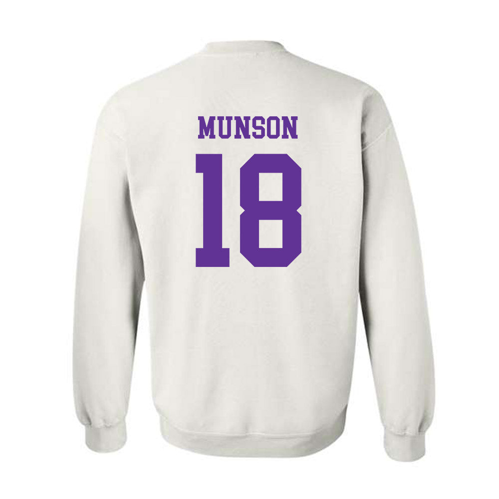 SFA - NCAA Baseball : Kadin Munson - Crewneck Sweatshirt-1