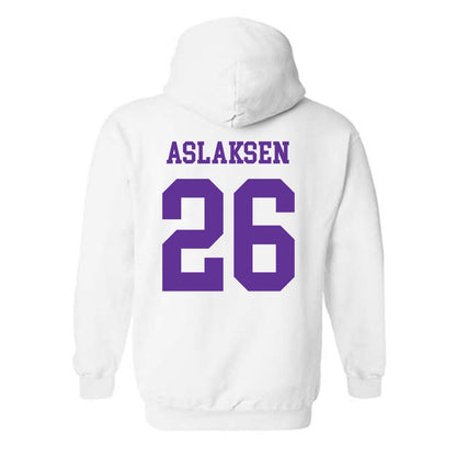 SFA - NCAA Baseball : Evan Aslaksen - Hooded Sweatshirt-1