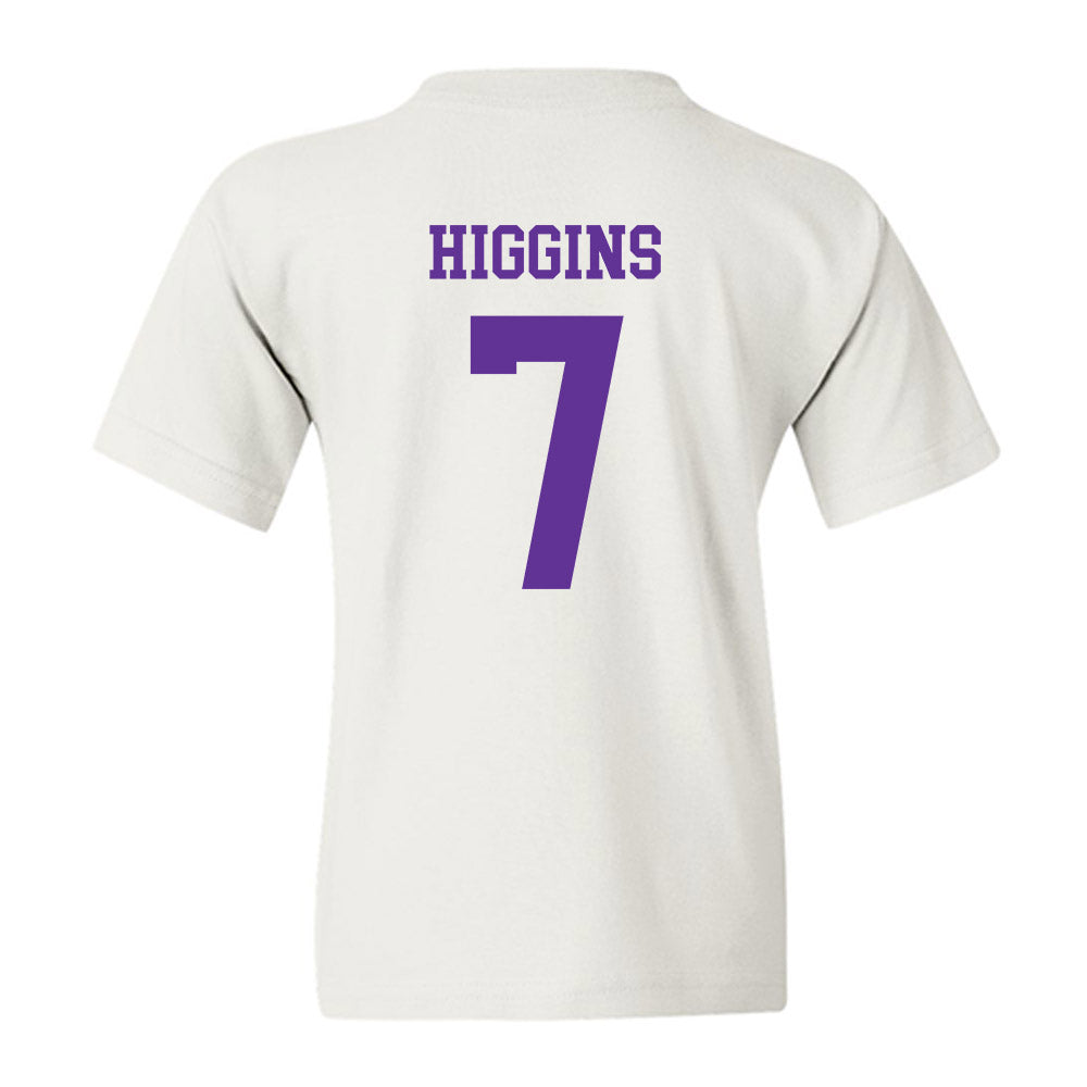 SFA - NCAA Beach Volleyball : Lexi Higgins - Youth T-Shirt-1
