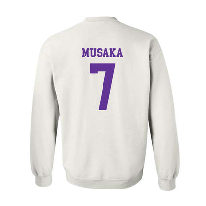 SFA - NCAA Men's Basketball : Tichyque Musaka - Crewneck Sweatshirt-1