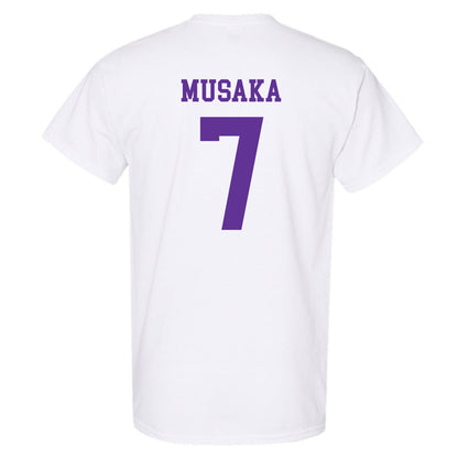 SFA - NCAA Men's Basketball : Tichyque Musaka - T-Shirt-1