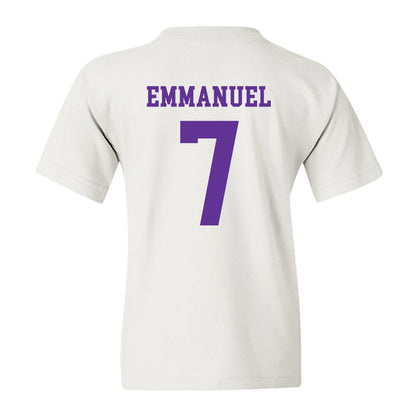 SFA - NCAA Men's Basketball : Keenan Emmanuel - Youth T-Shirt-1