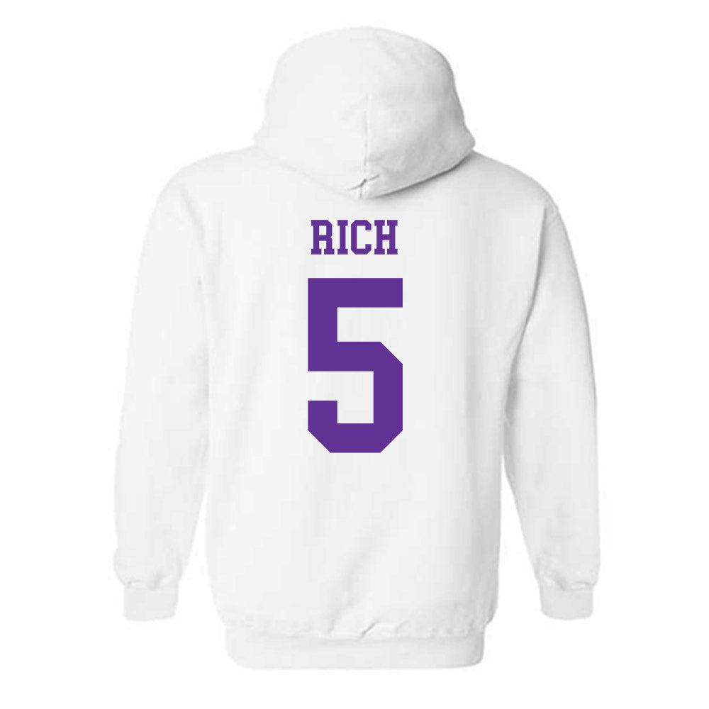 SFA - NCAA Beach Volleyball : Reese Rich - Hooded Sweatshirt-1